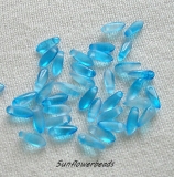 50 Stück- Dagger - crystal aquamarine