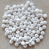 50 Stück - Perlen Linsen alabaster hämatit