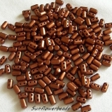 10 Gramm - Rulla beads - copper matt