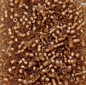 Preview: 10 Gramm - Matubo Rocailles 8/0 - smoke topas matt bronze lined