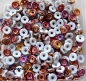 Preview: 50 Stück - Wheel beads - chalk sliperit