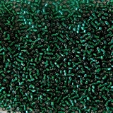 5 Gramm - Miyuki Delica 11/0 - silverlined emerald