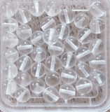 20 Stück - Glasperlen 10 mm - kristall