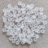 50 Stück - Blüten crystal matt