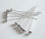 10 Headpins silber