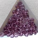 50 Stück - Perlen Linsen amethyst