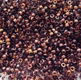 10 Gramm - Matubo Rocailles 8/0 - amethyst caprigold