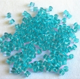 50 Stück - Preciosa Pellet - aquamarine