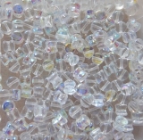 50 Stück - Preciosa Pellet - crystal AB
