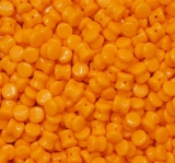50 Stück - Preciosa Pellet - orange opak