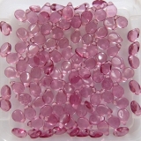 50 Stück - Preciosa Pip beads - cr. amethyst solgel