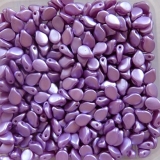 50 Stück - Preciosa Pip beads - pastell lila