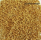 20 Gramm - Rocailles - gold