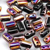 10 Gramm - Rulla beads - jet sliperit
