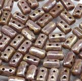10 Gramm - Rulla beads - purple opak picasso