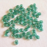 10 Gramm - Superduo - emerald hämatit