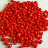 10 Gramm - Solo beads - rot opak