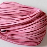 1 Meter - Velourband rosa