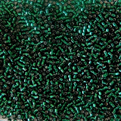 5 Gramm - Miyuki Delica 11/0 - silverlined emerald